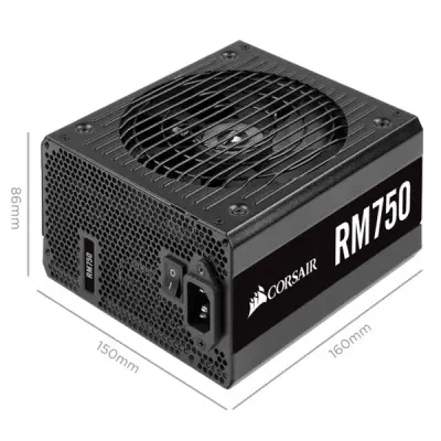 Corsair RM750 CP-9020195-EU 750W Full Modüler Power Supply