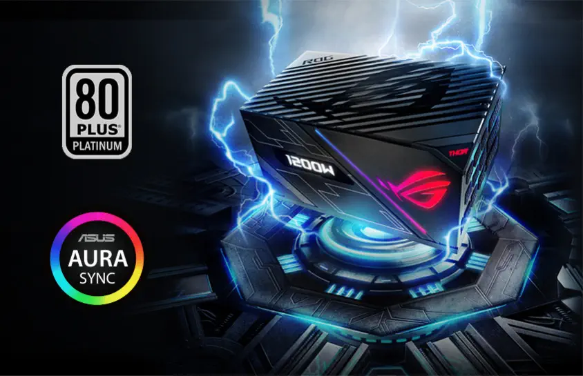 ASUS ROG-THOR-1200P 1200W Full Modüler Gaming Power Supply