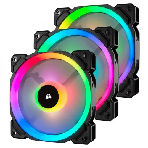 Corsair CO-9050072-WW LL120 RGB Dual Light Loop 3`lü Kasa Fanı