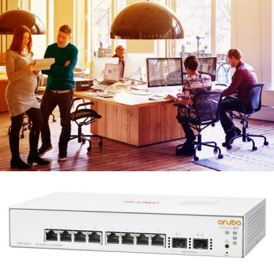 HPE Aruba Instant On 1930-8G JL680A 8 Port Yönetilebilir Switch