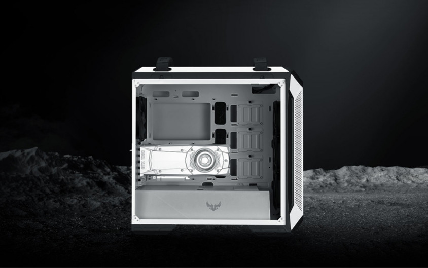 Asus TUF Gaming GT501 White Edition E-ATX Mid-Tower Gaming Kasa