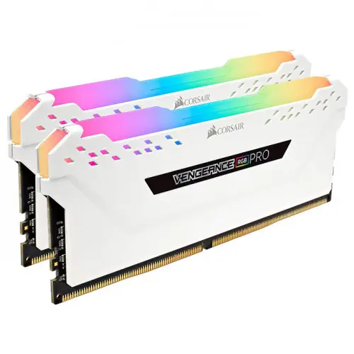 Corsair Vengeance RGB PRO CMW16GX4M2D3600C18W Gaming Ram (Bellek)