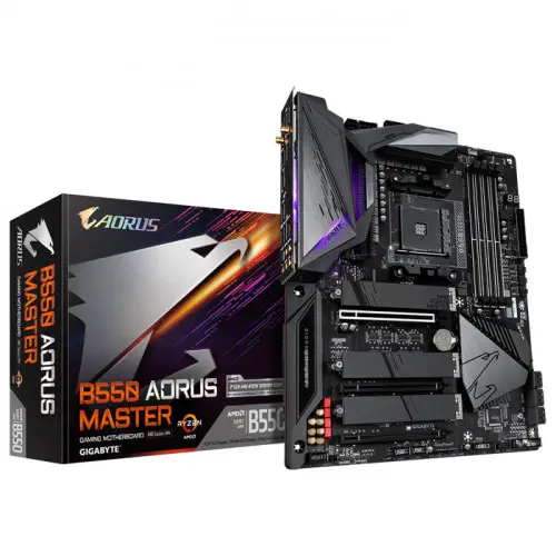 Gigabyte Aorus B550 Master AMD ATX Gaming Anakart 