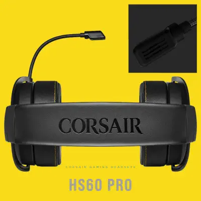 Corsair HS60 Pro Surround Sarı CA-9011214-EU Kablolu Gaming Kulaklık