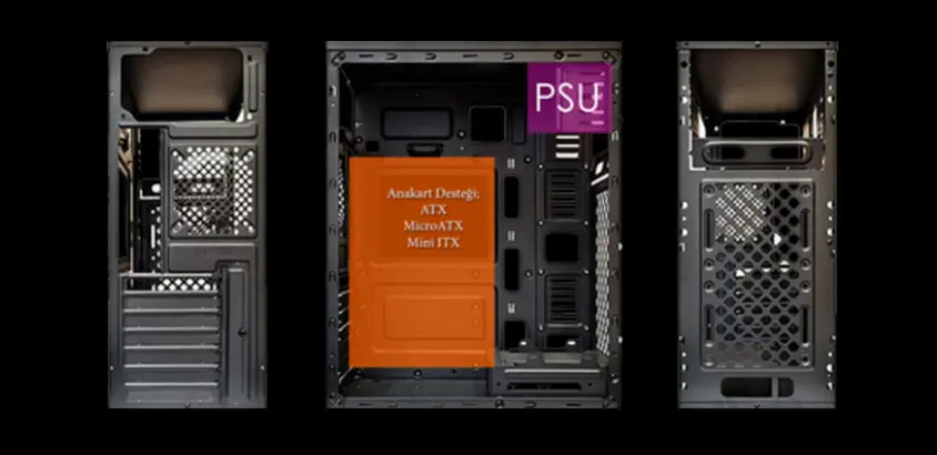 Vento VS115F 400W ATX Mid-Tower Kasa