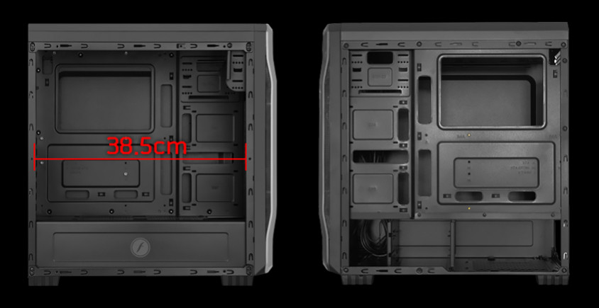 Frisby FC-9345G 650W ATX Mid-Tower Gaming Kasa