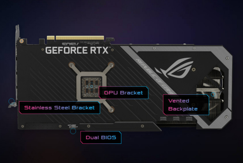 Asus ROG-STRIX-RTX3080-O10G-GAMING Ekran Kartı