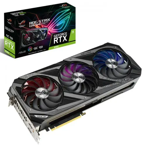 Asus ROG-STRIX-RTX3080-O10G-GAMING Ekran Kartı