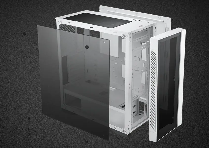 DEEPCOOL MATREXX 55 V3 ADD-RGB WH 3F E-ATX Mid-Tower Gaming Kasa