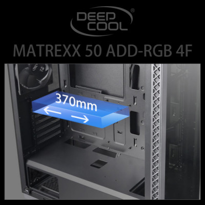 DEEPCOOL MATREXX 50 ADD-RGB 4F E-ATX Mid-Tower Gaming Kasa