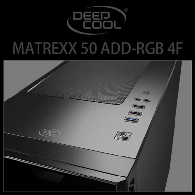 DEEPCOOL MATREXX 50 ADD-RGB 4F E-ATX Mid-Tower Gaming Kasa