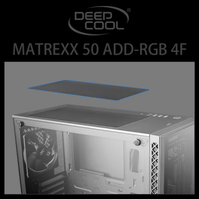 DEEPCOOL MATREXX 50 ADD-RGB 4F E-ATX Mid-Tower Gaming Kasa