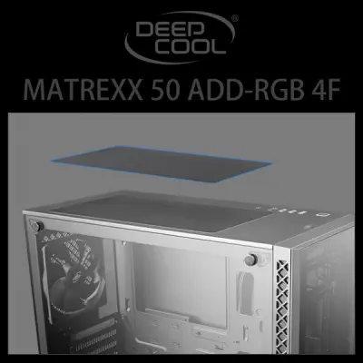 DEEPCOOL MATREXX 50 ADD-RGB 4F E-ATX Mid-Tower Gaming Kasa