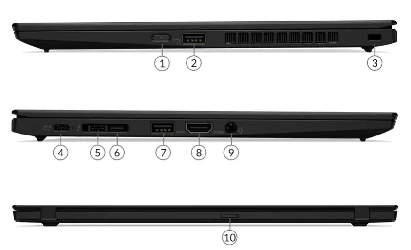 Lenovo ThinkPad X1 Carbon Gen7 20QD0038TX 14″ Full HD Notebook