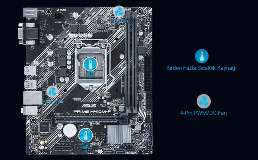 Asus Prime H410M-F Anakart