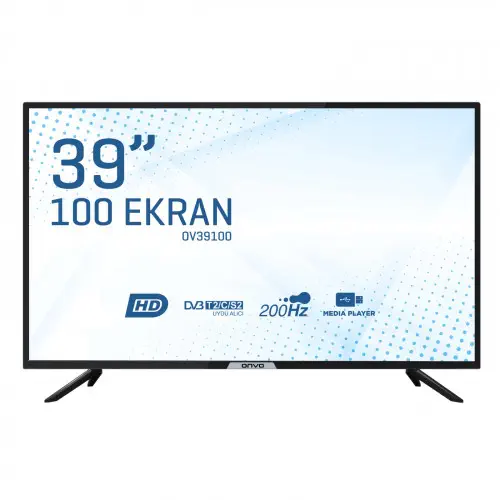 Onvo OV39100 39 inç 99 Ekran Uydu Alıcılı HD LED TV    