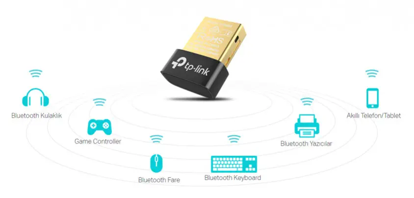 TP-Link UB400 Bluetooth 4.0 Mini USB Adaptör