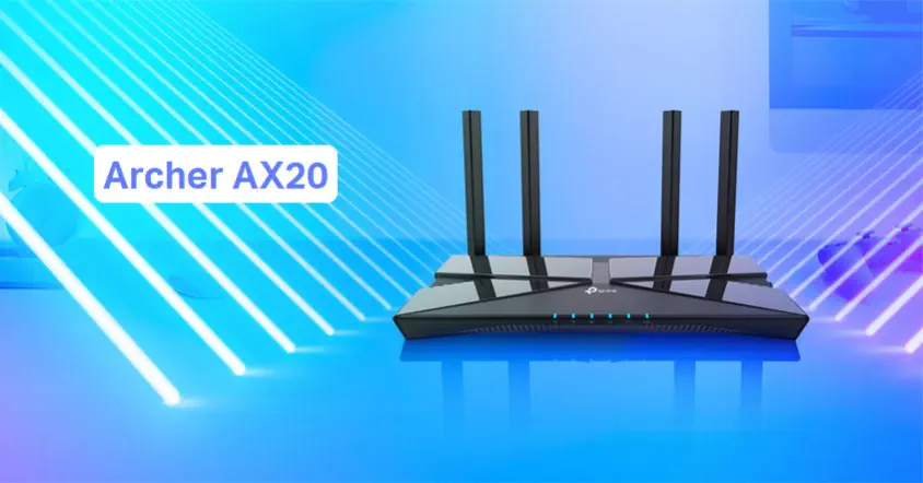 TP-Link Archer AX20 AX1800 Dual-Band Wi-Fi 6 Router