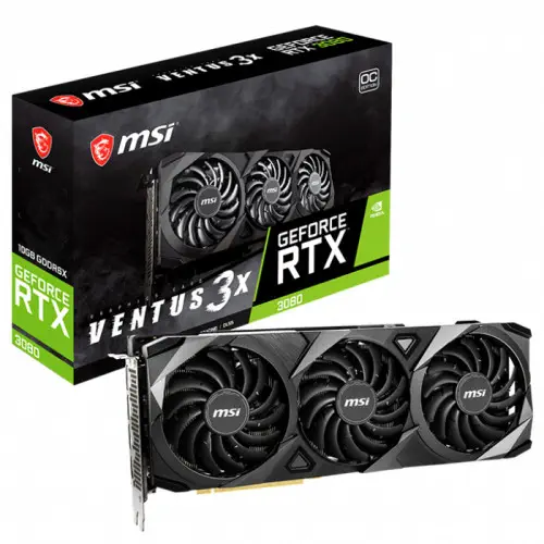 MSI GeForce RTX 3080 Ventus 3X 10G OC Gaming Ekran Kartı