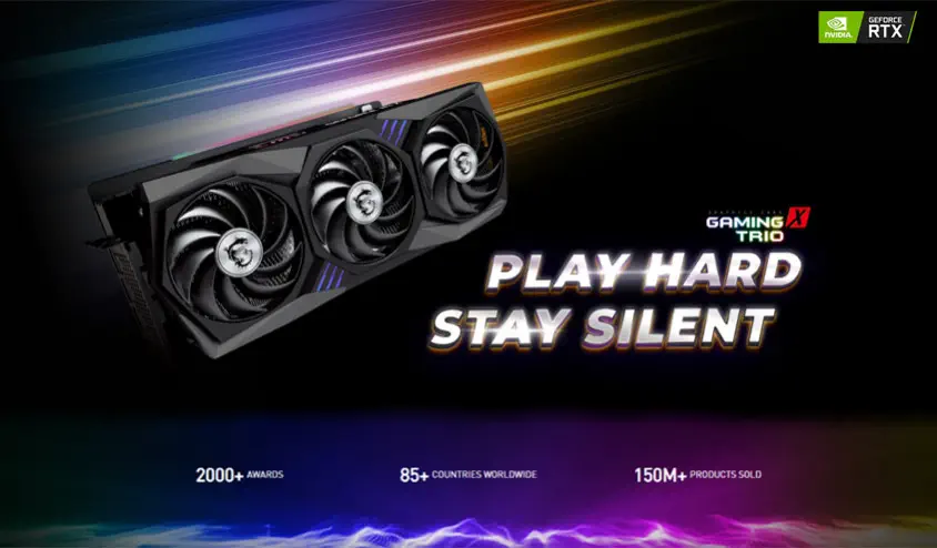 MSI GeForce RTX 3080 GAMING X TRIO 10G Gaming Ekran Kartı