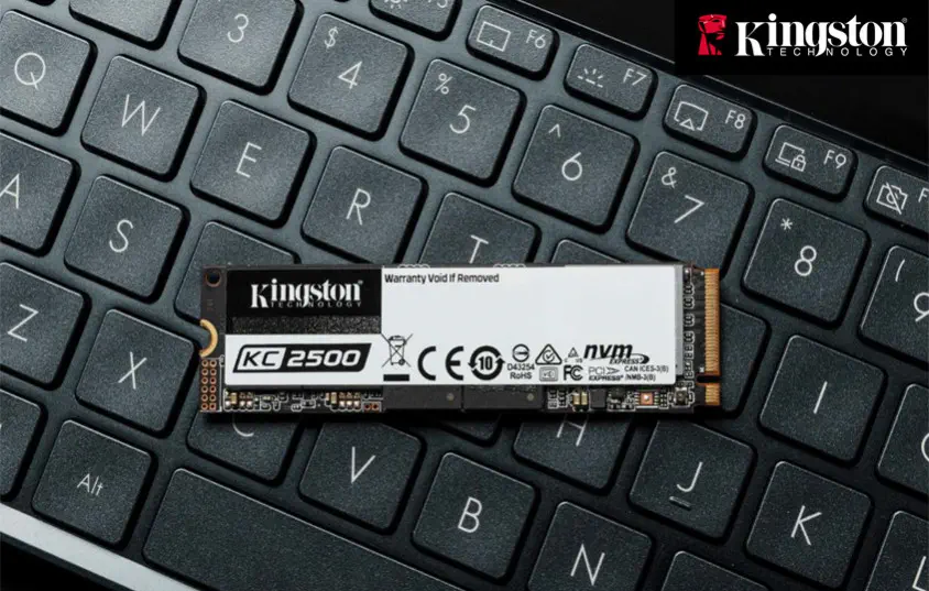 Kingston KC2500 SKC2500M8/500G 500GB NVMe PCIe M.2 SSD Disk