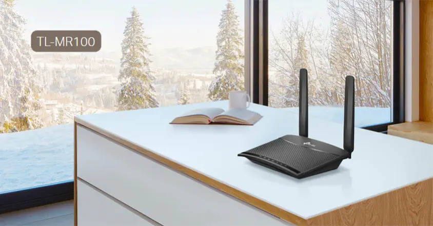 TP-Link TL-MR100 Wireless N 4G LTE Router