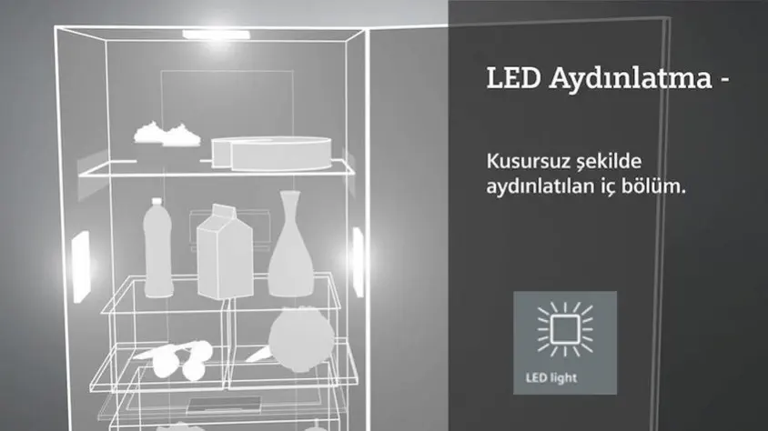 Siemens KG57NVI22N Kombi No-Frost Buzdolabı