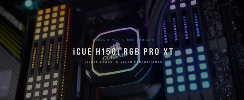 Corsair iCUE H150i RGB PRO XT CW-9060045-WW 360mm İşlemci Sıvı Soğutucu