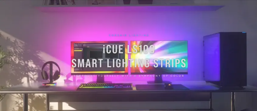 Corsair iCUE LS100 250mm Smart Lighting Strip Expansion Kit
