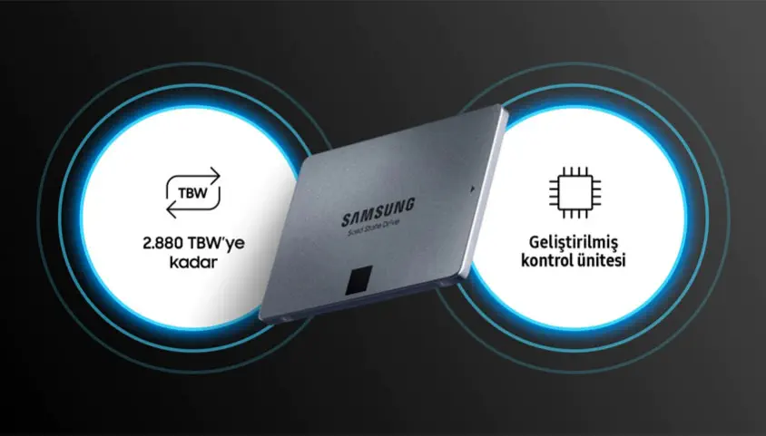 Samsung 870 QVO MZ-77Q1T0BW 1T SATA 3 SSD Disk