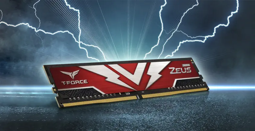 Team T-Force Zeus TTZD416G3000HC16CDC01 16GB DDR4 3000MHz Gaming Ram