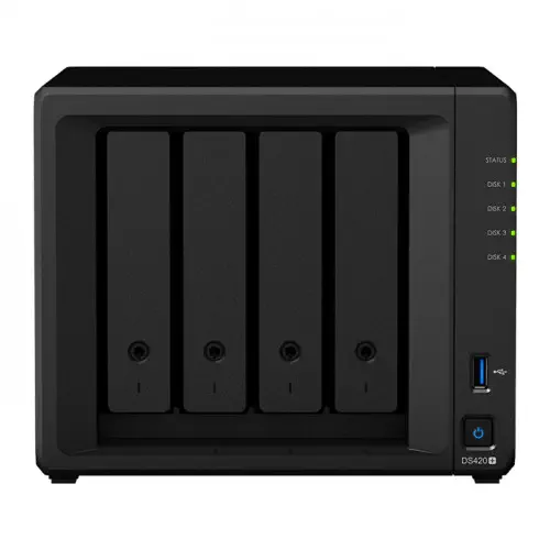 Synology DS420+ 3.5″ 4 Yuvalı Nas Depolama Ünitesi