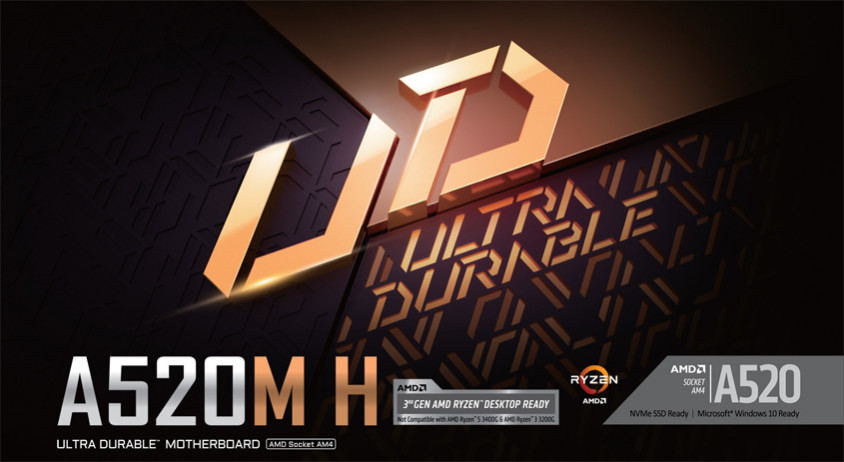 Gigabyte A520M H Gaming Anakart