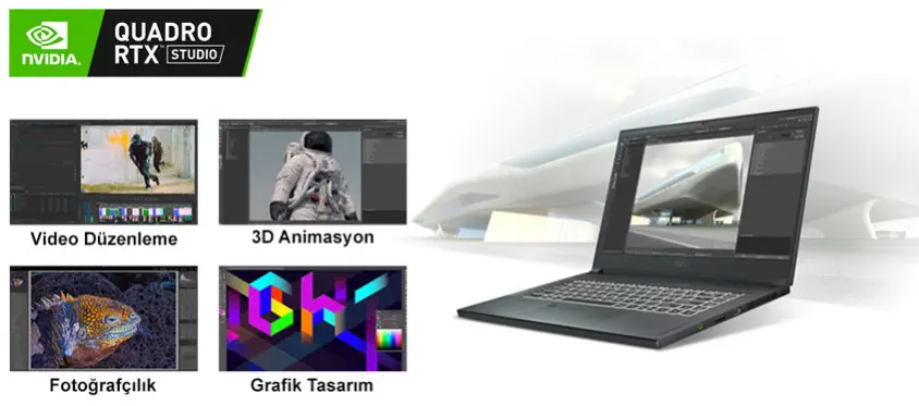 MSI WS66 10TK-267TR 15.6″ Full HD Notebook