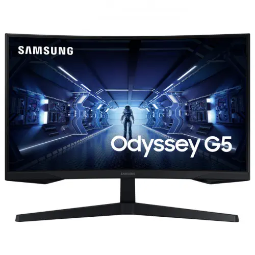Samsung Odyssey G5 LC27G55TQWMXUF 27″ WQHD Curved Gaming Monitör