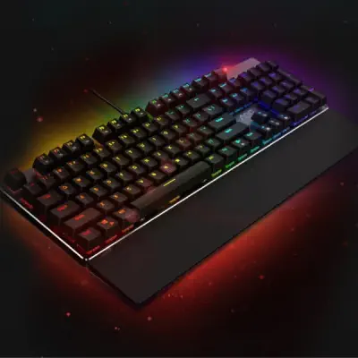 AOC GK500 Red Switch RGB Mekanik Kablolu Gaming Klavye