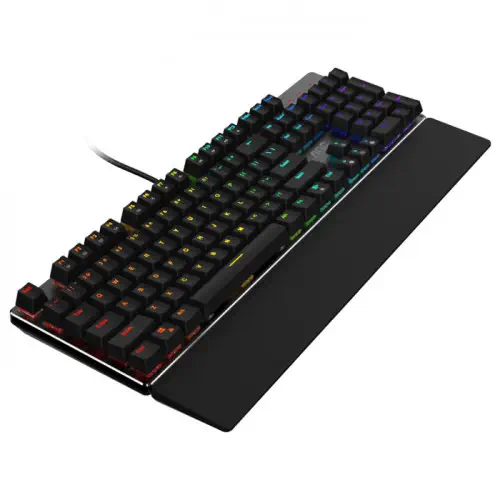 AOC GK500 Red Switch RGB Mekanik Kablolu Gaming Klavye