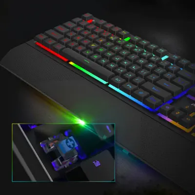 AOC GK200 RGB Mekanik Hisli Kablolu Gaming Klavye