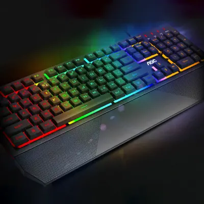 AOC GK200 RGB Mekanik Hisli Kablolu Gaming Klavye