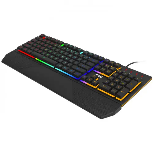 AOC GK200 RGB Mekanik Hisli Kablolu Gaming Klavye