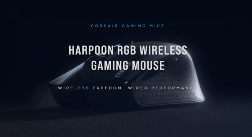 Corsair Harpoon RGB Wireless CH-9311011-EU Kablosuz Gaming Mouse
