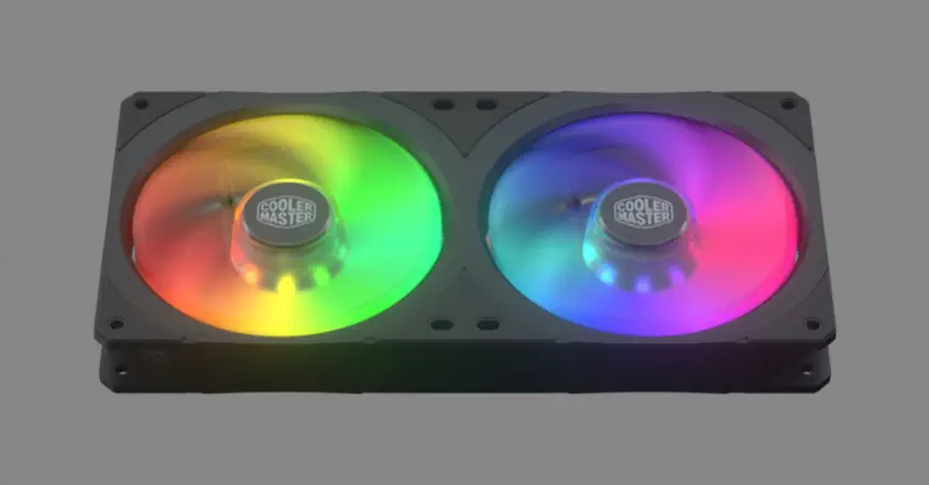 Cooler Master MasterFan SF240R MFX-B2D2-18NPA-R1 2x120mm ARGB Kasa Fan Kiti