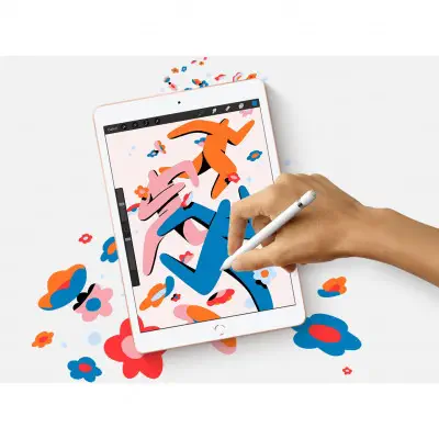 Apple iPad 8. Nesil 10.2″ Wi-Fi 32GB Gümüş MYLA2TU/A Tablet - Distribütör Garantili
