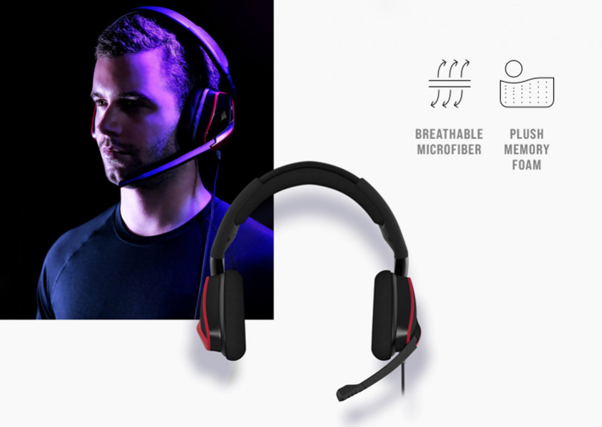 Corsair Void Elite Surround Cherry CA-9011206-EU Kablolu Gaming Kulaklık
