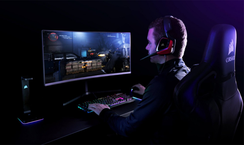 Corsair Void Elite Surround Cherry CA-9011206-EU Kablolu Gaming Kulaklık