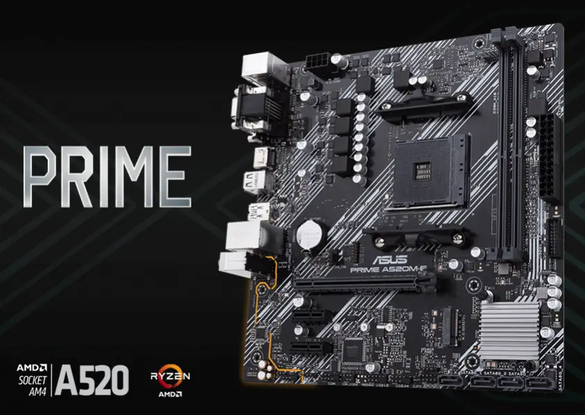 ASUS Prime A520M-E Anakart