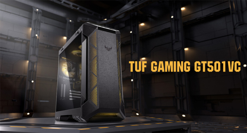 Asus TUF Gaming GT501VC E-ATX Mid-Tower Gaming Kasa