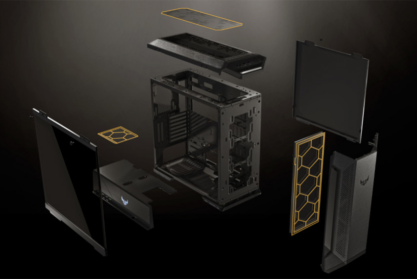 Asus TUF Gaming GT501VC E-ATX Mid-Tower Gaming Kasa