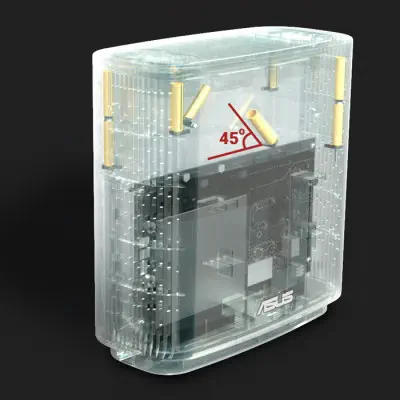 Asus ZenWiFi AC CT8 (W-2-PK) Mesh Sistemi (Beyaz İkili Paket)