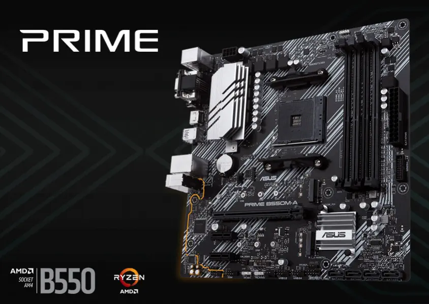 Asus Prime B550M-A/CSM Anakart